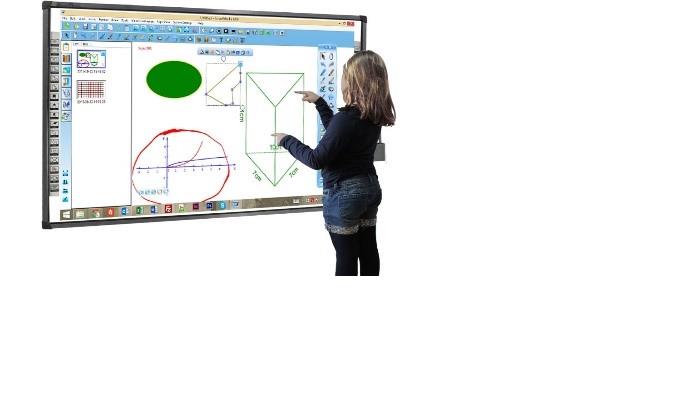 LAVAGNA INTERATTIVA MULTIMEDIALE  - WHITEBOARD  da  55” a  98”